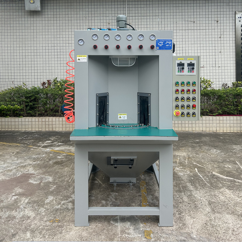 鑫百通XBT1209-6A 2B工位轉盤一體噴砂機